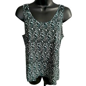 H&M Oversized Tank Top with Cutout Sleeves